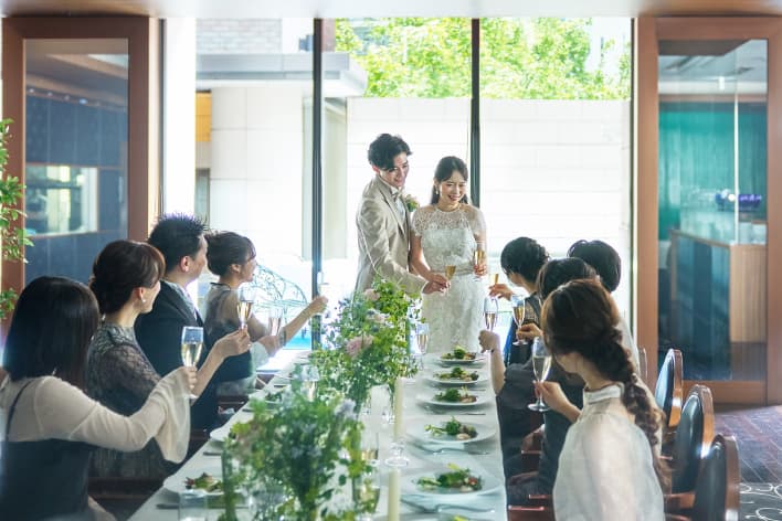 カノビアーノ福岡 レストランウェディング画像