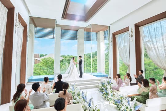 THE MEETS MARINA TERRACE チャペル挙式 画像