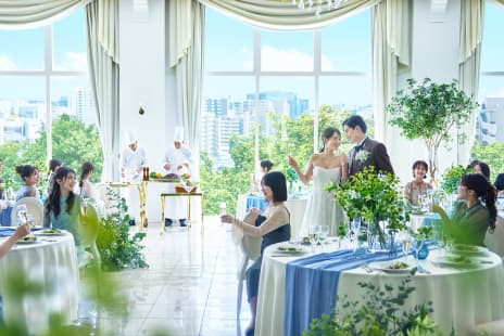 カノビアーノ福岡 バンケット・披露宴会場アッズーロページ画像リンク