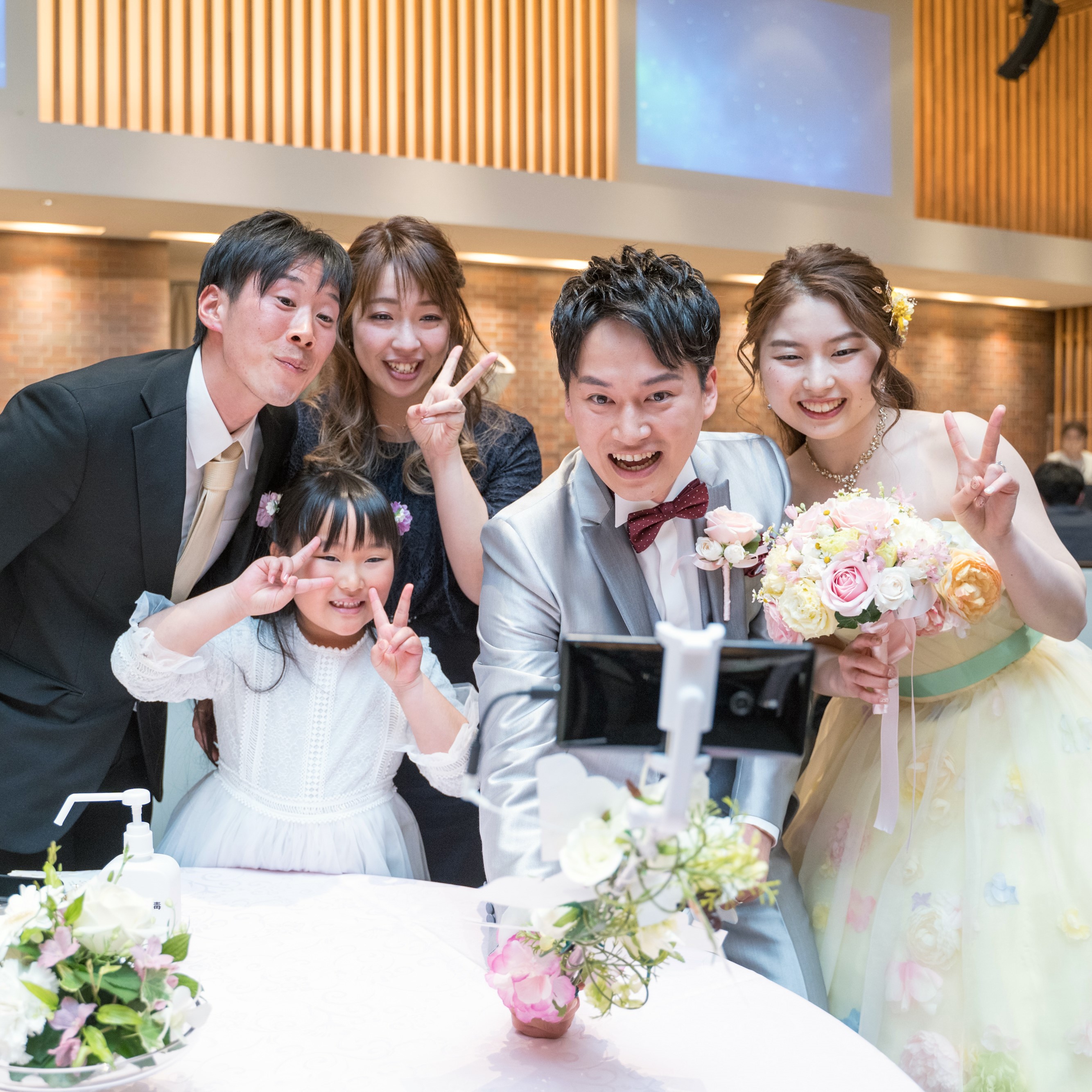 35名party 夫婦宣誓 Thanks Smile Always As Ever 宮城の結婚式場 けやき坂 彩桜邸 シーズンズテラス 富谷 公式